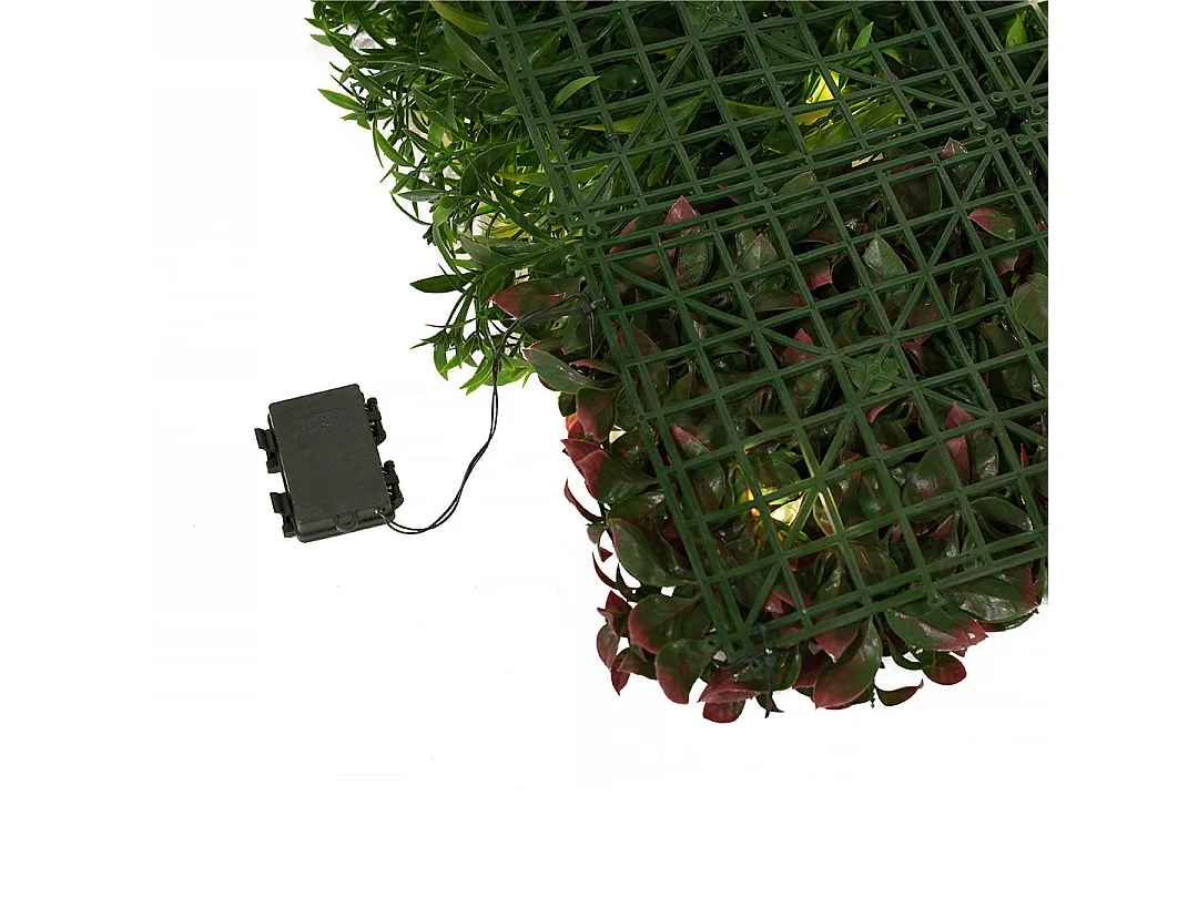 Rollo jardin vertical lighted sauvage 100 x 100 cm nortene 1X3 M