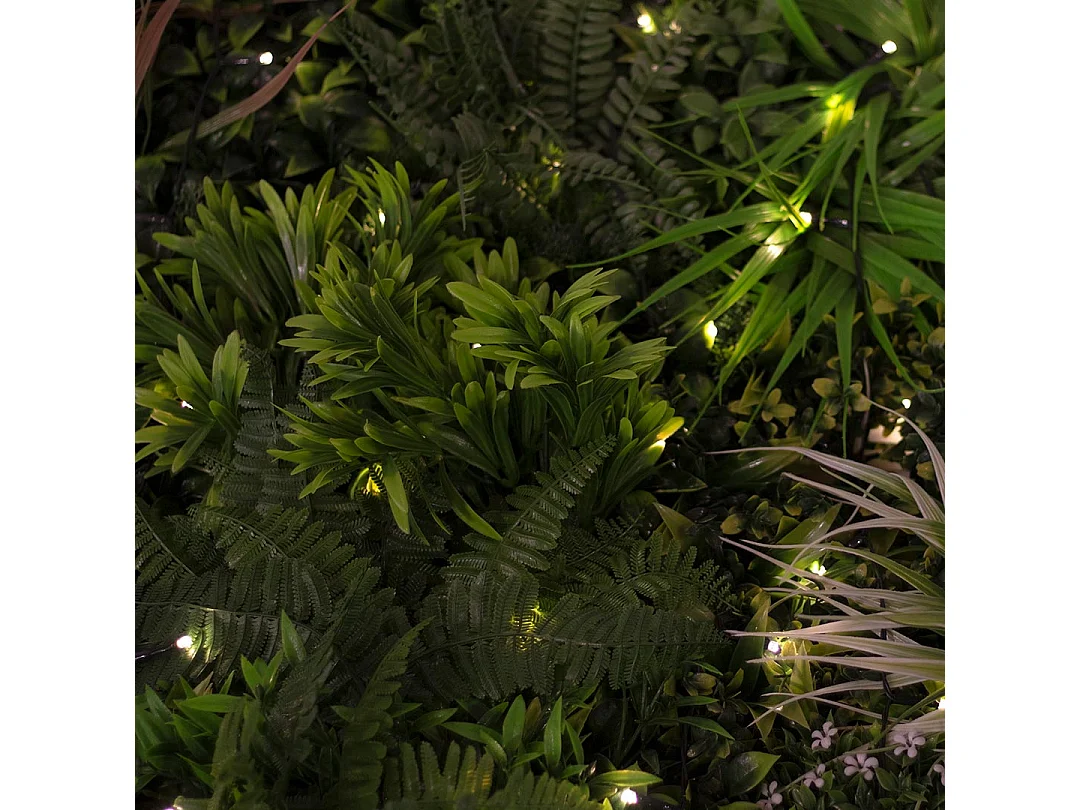 Rollo jardin vertical lighted sauvage 100 x 100 cm nortene 1X3 M