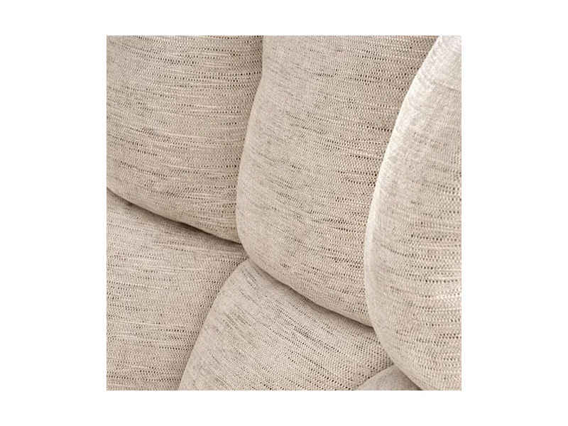 Marx sillón de tela beige giratorio confort