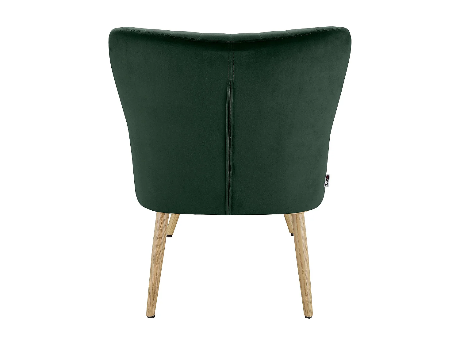 Kiki | Fauteuil en velours vert foncé