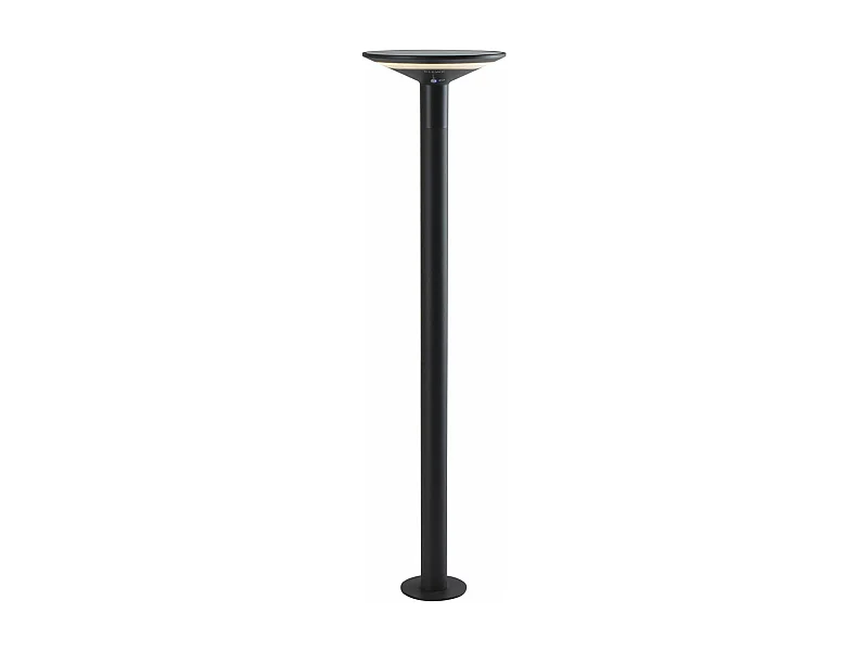 Borne solaire KEOPE Noir Aluminium H80cm