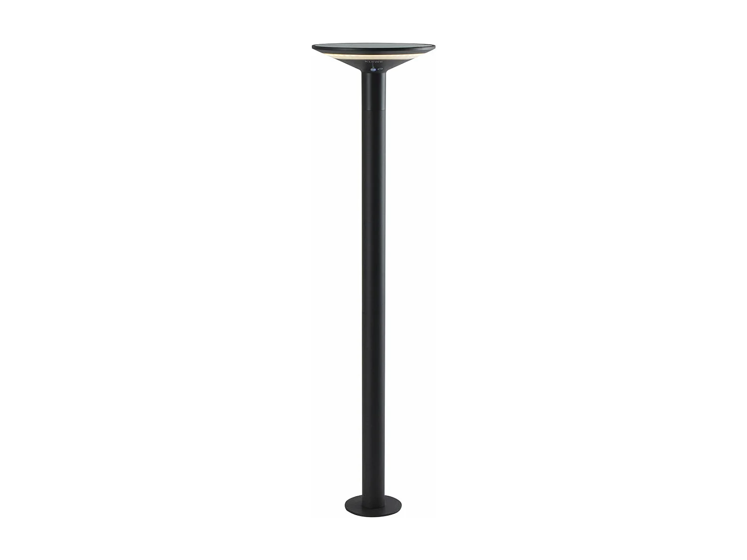 Borne solaire KEOPE Noir Aluminium H80cm