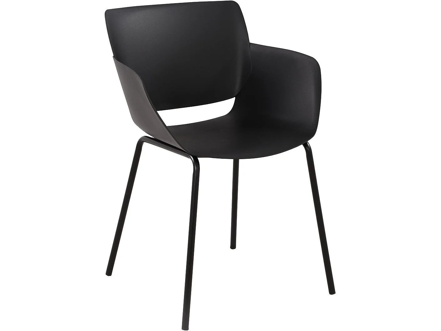 Ensemble de jardin - Table + 4 Chaises - Velvena