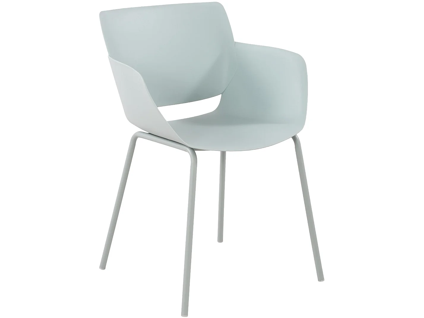 Ensemble de jardin - Table + 4 Chaises - Velvena