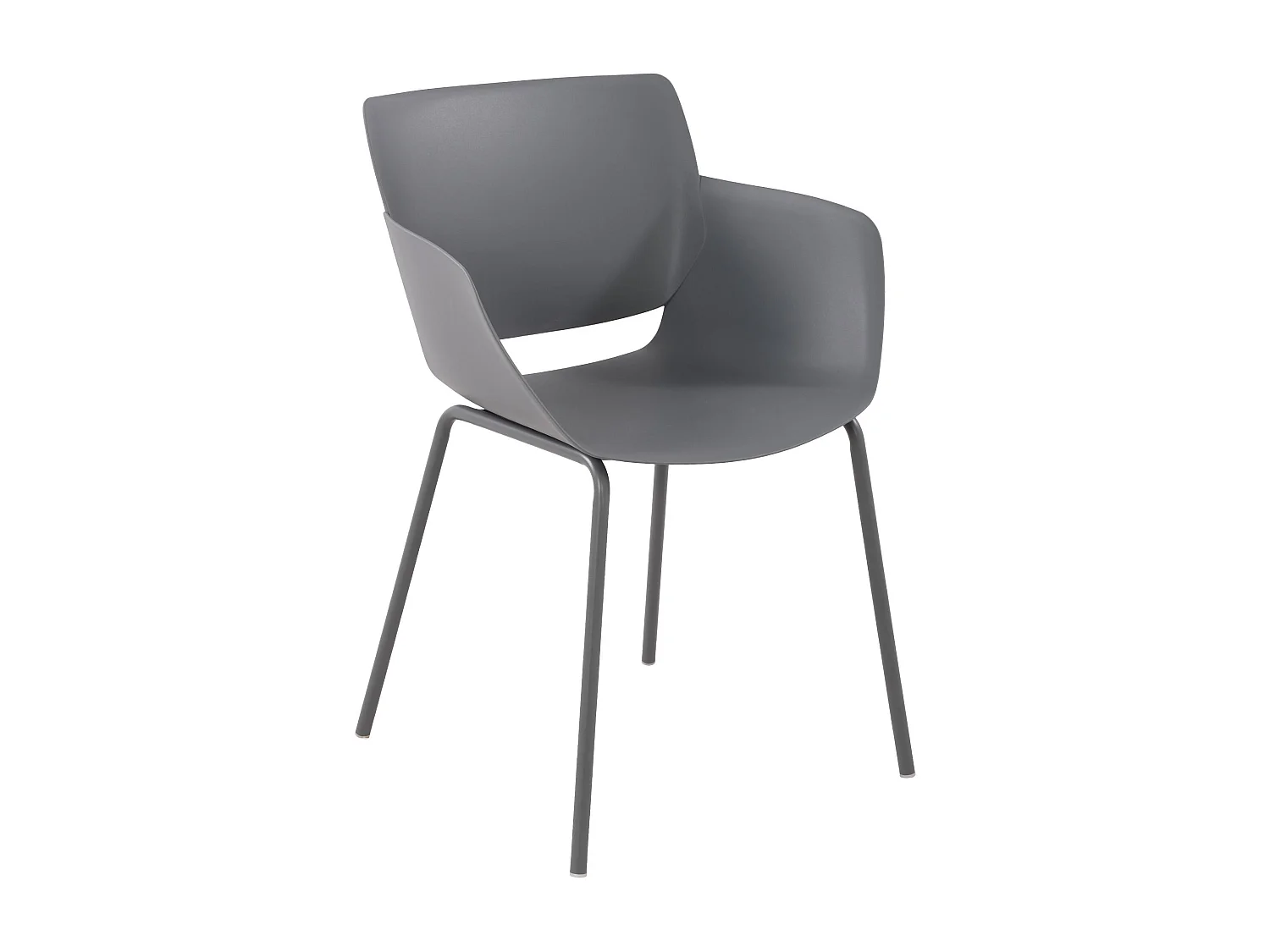 Ensemble de jardin - Table + 4 Chaises - Velvena