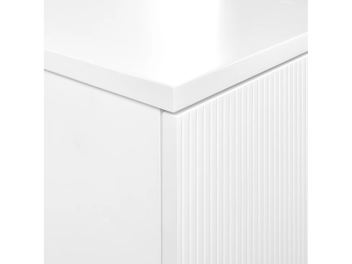 Waschbeckenunterschrank 60 x 52 cm weiß mit Schubladen Hängeschrank Bad Alzira