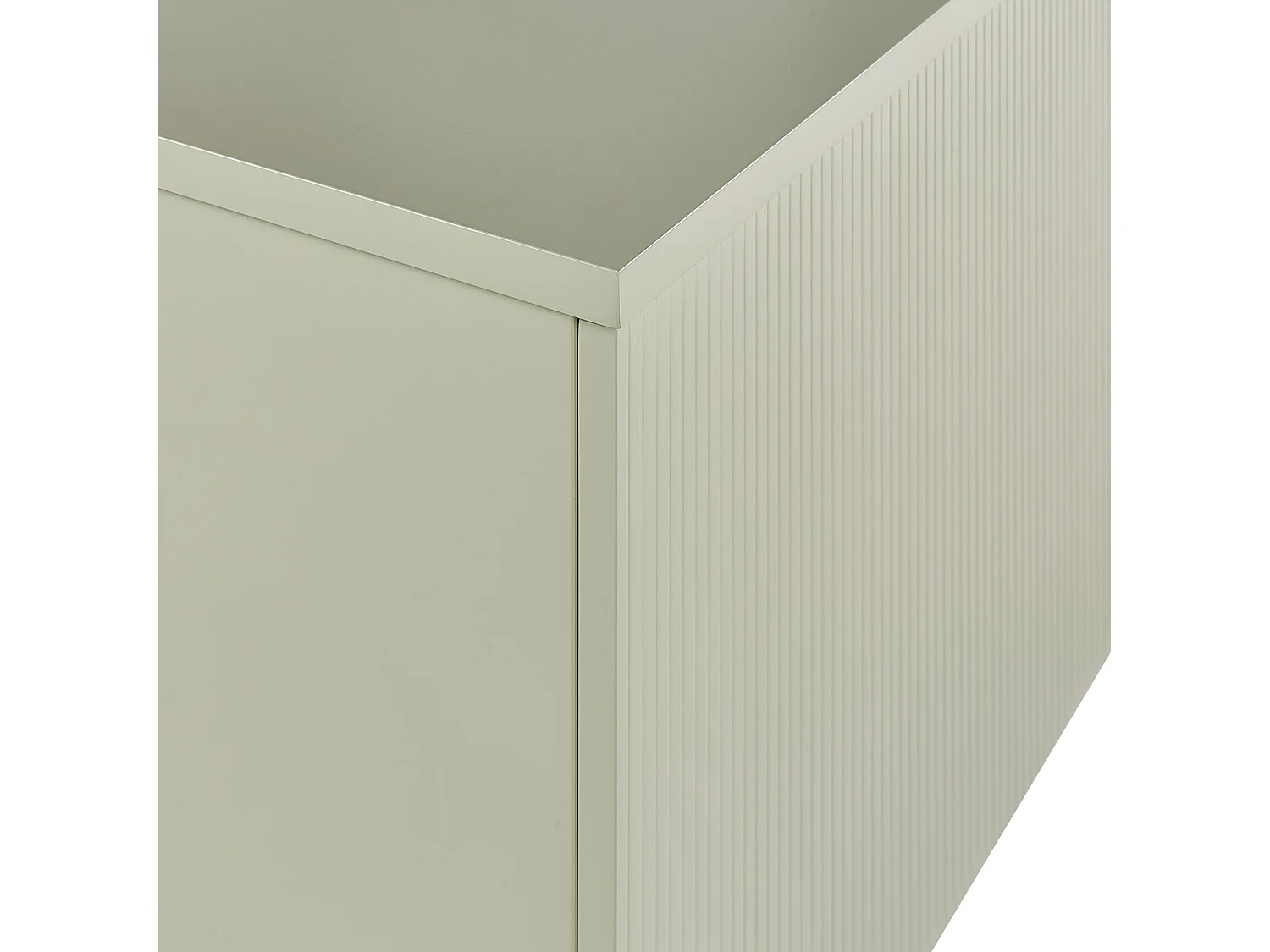 Waschbeckenunterschrank 100 x 52 cm grün mit Schubladen Hängeschrank Bad Alzira