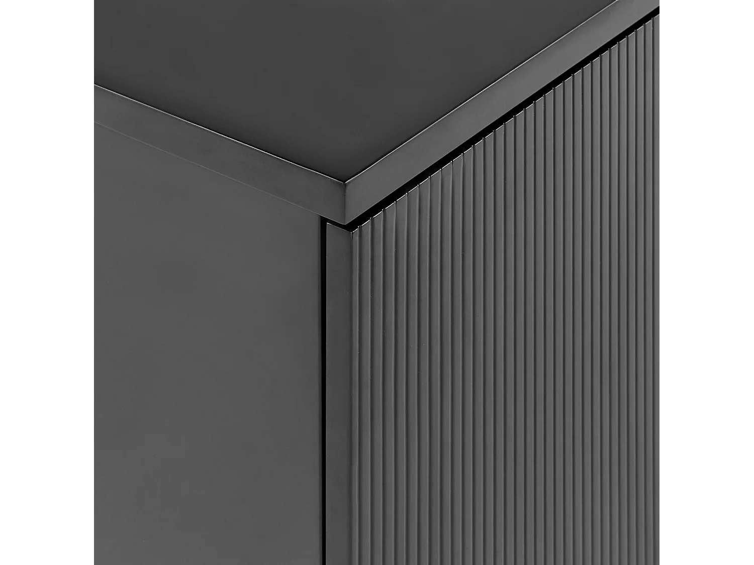 Meuble lavabo mural ALZIRA 100 cm Noir