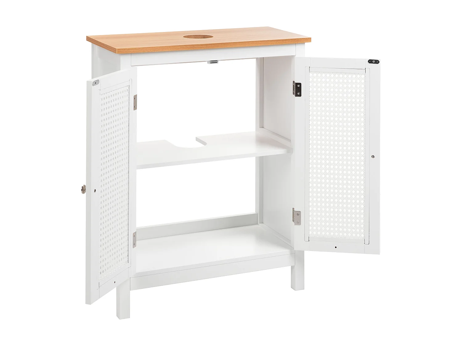 Meuble-lavabo ALAMOS 60 cm Blanc