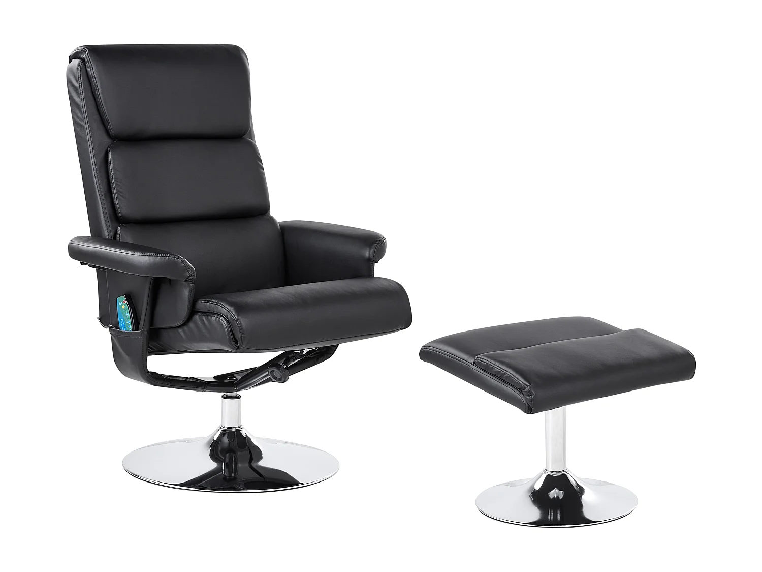 Fauteuil massant LEGEND Cuir PU Noir