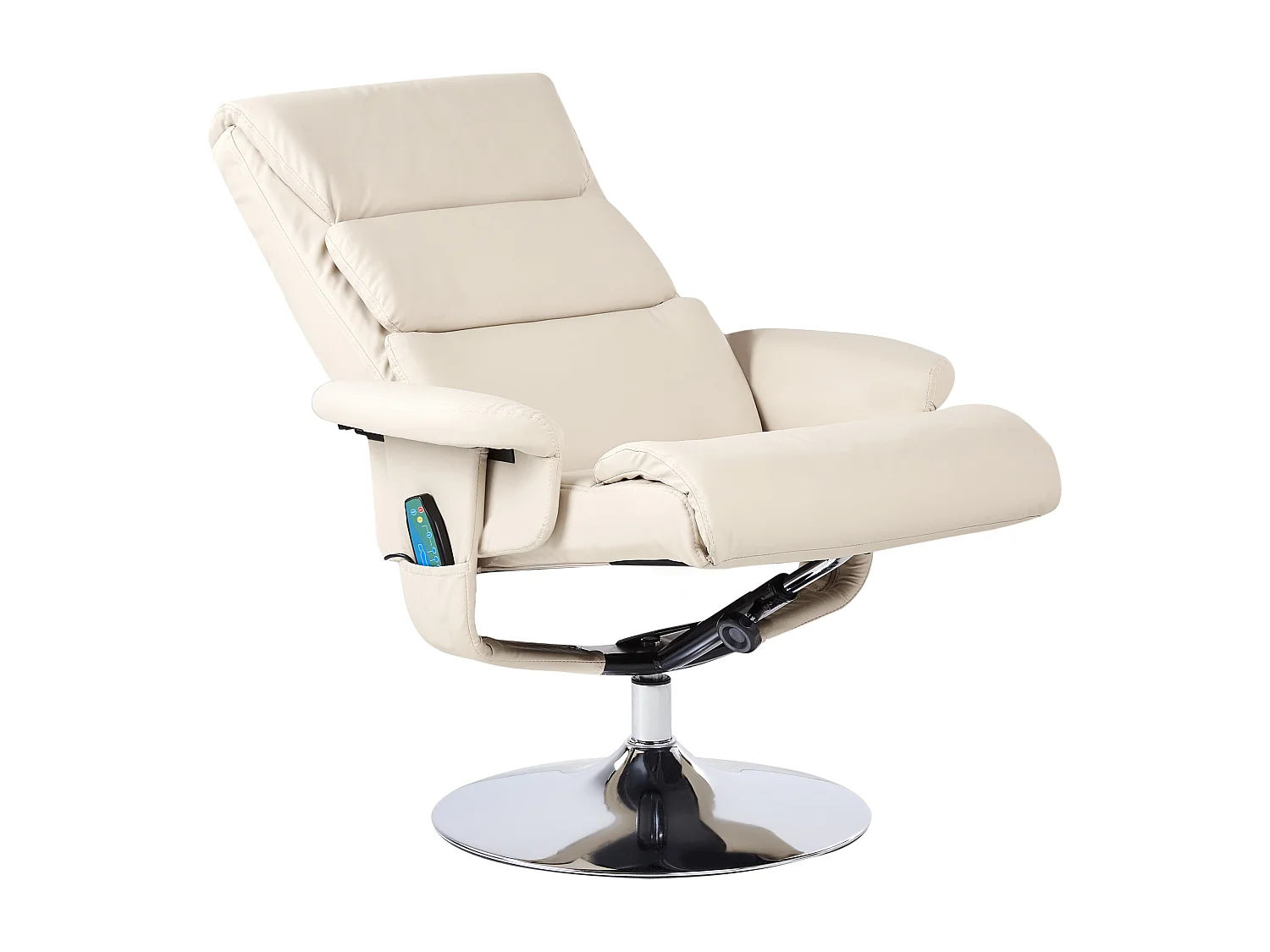Fauteuil massant LEGEND Cuir PU Beige clair