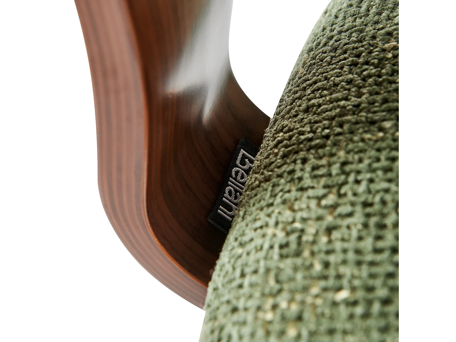 Chaise de bureau GUNNISON Tissu Vert