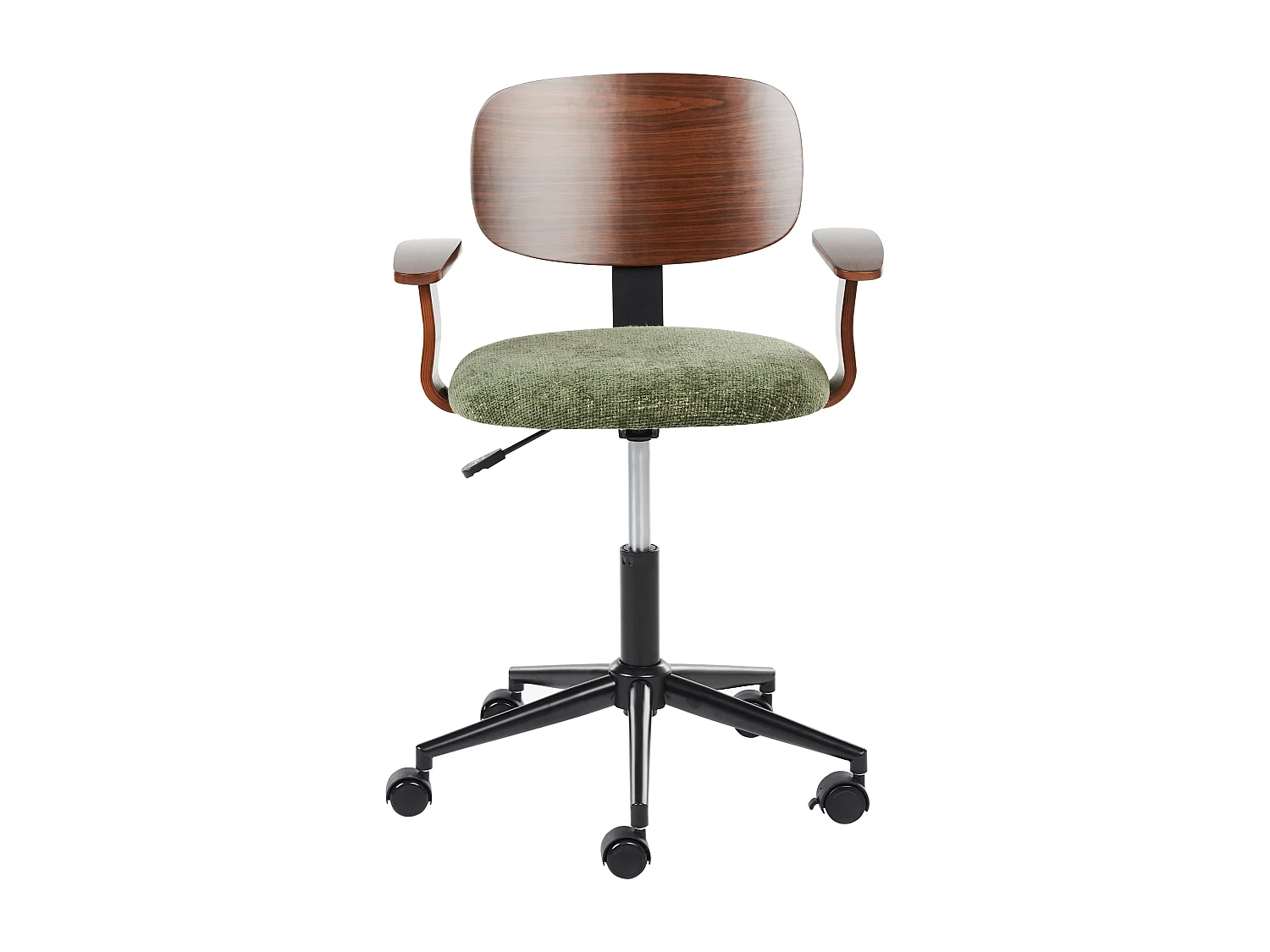 Chaise de bureau GUNNISON Tissu Vert