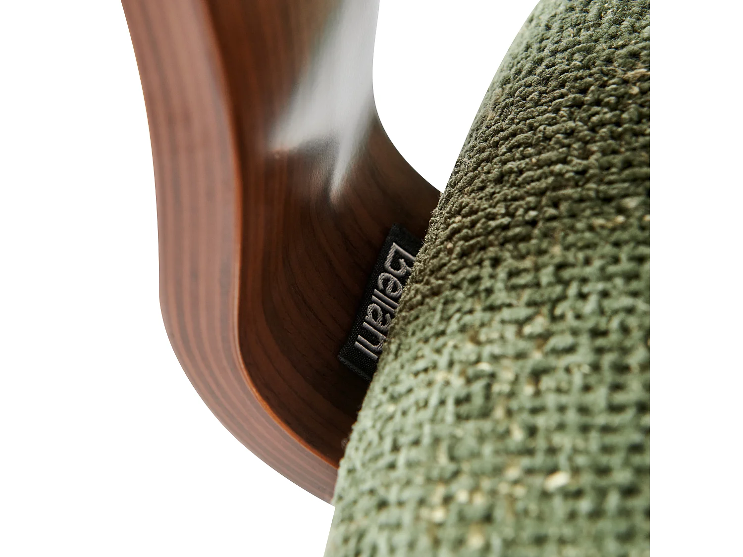 Chaise de bureau GUNNISON Tissu Vert