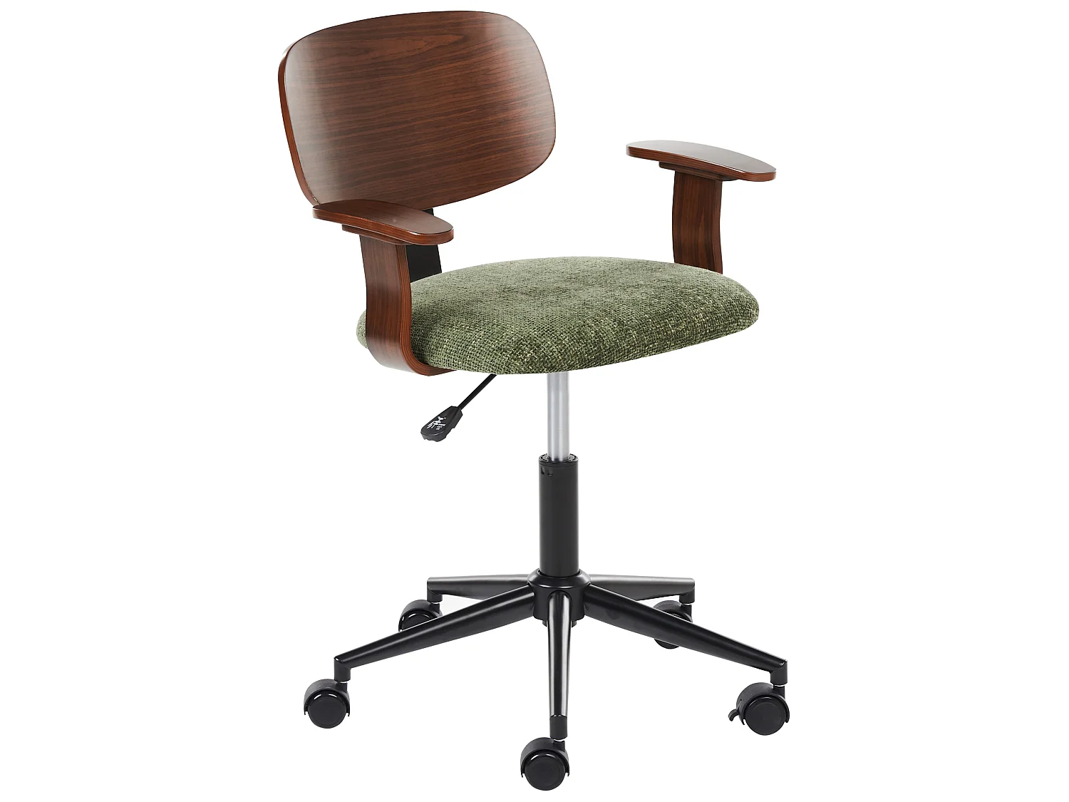 Chaise de bureau GUNNISON Tissu Vert