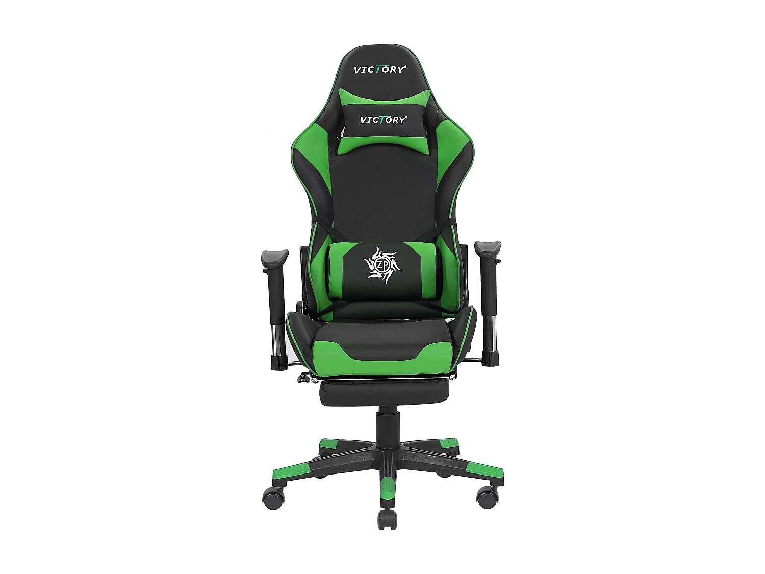 Siège de gaming VICTORY Cuir PU Vert