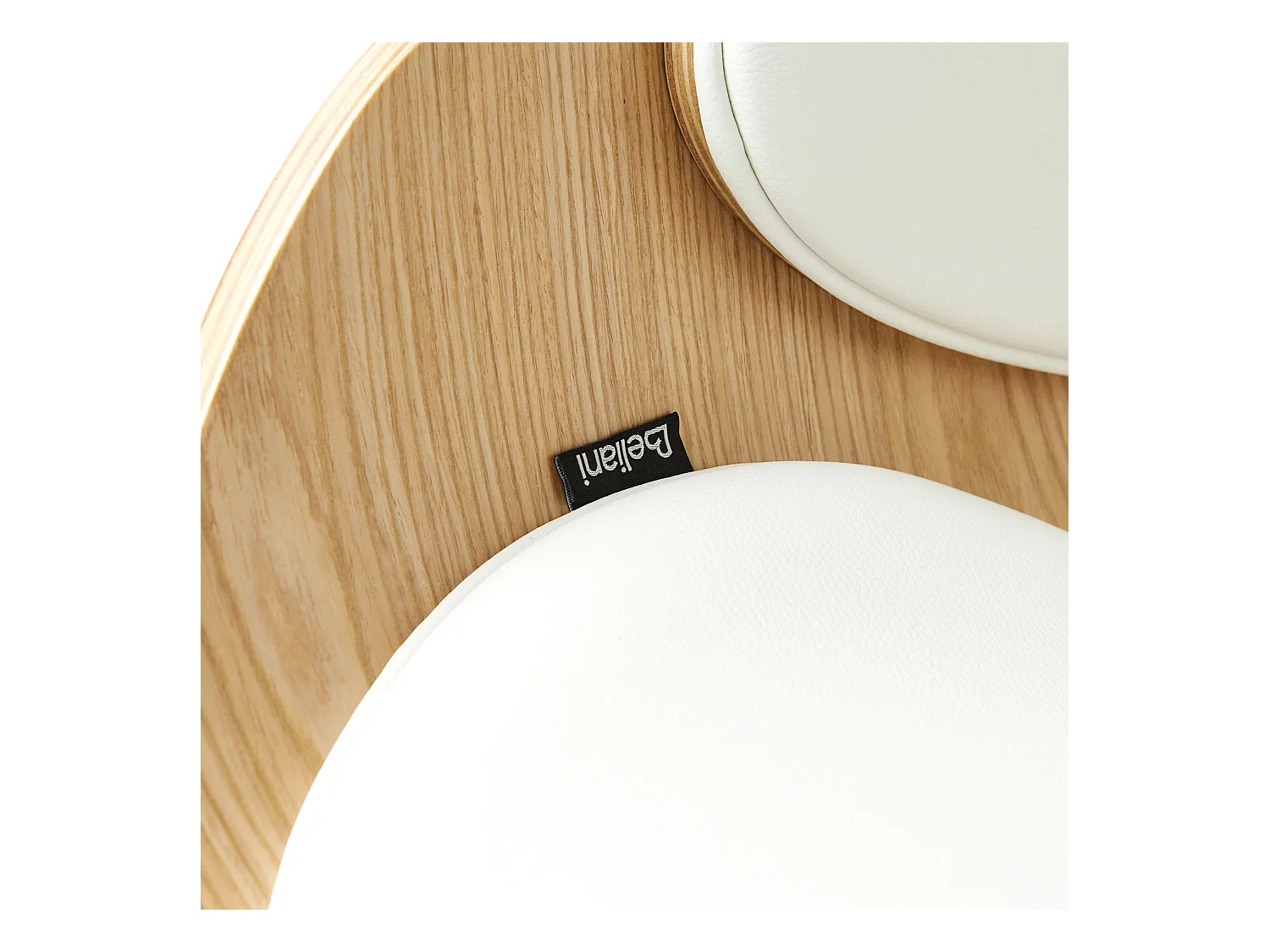 Bureaustoel Draaibaar PALATKA Kunstleer Wit