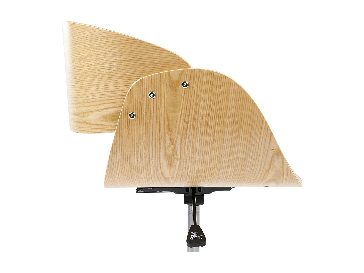 Sedia da scrivania PALATKA Pelle sintetica Bianco