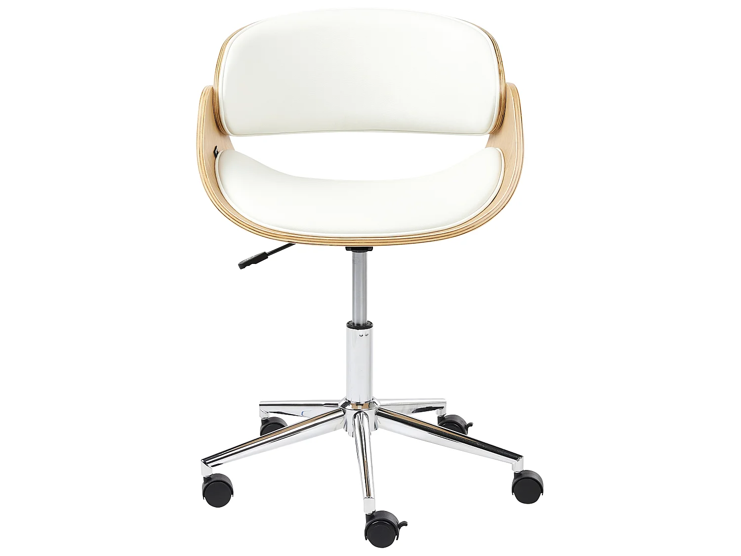 Chaise de bureau PALATKA Cuir PU Blanc