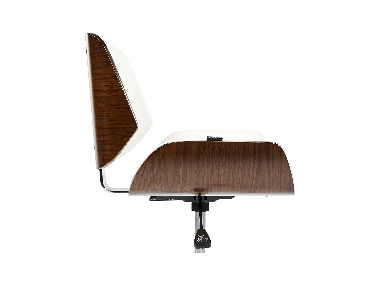 Bureaustoel Draaibaar TOTOWA Kunstleer Wit