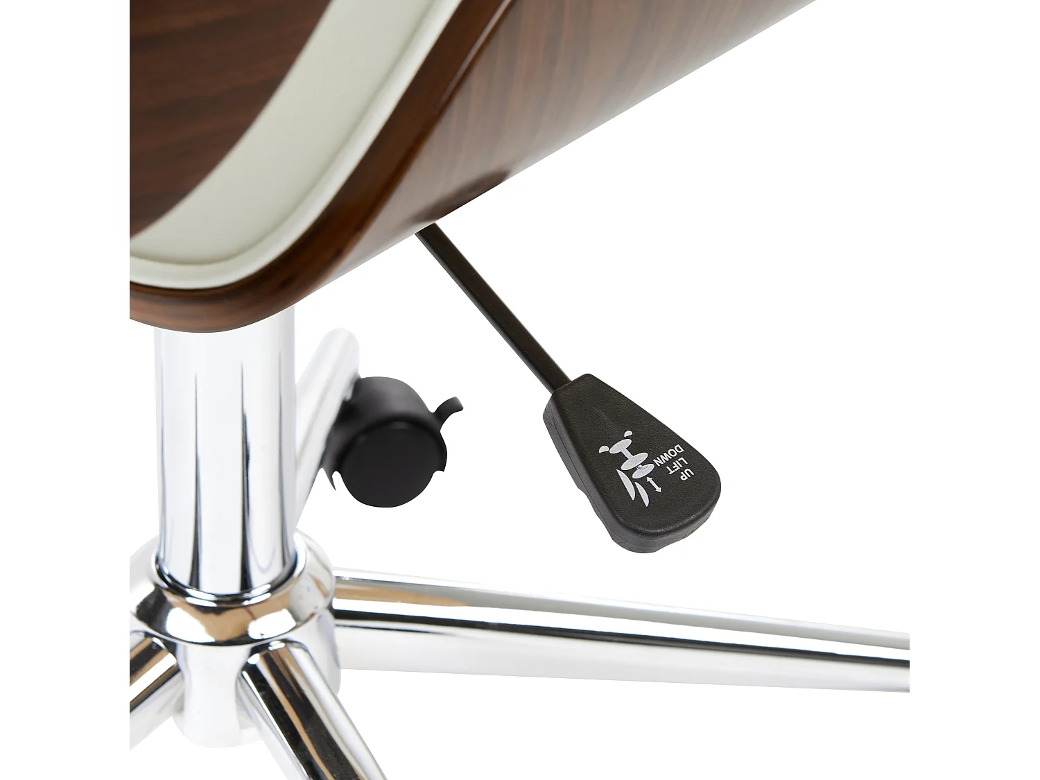 Chaise de bureau TOTOWA Cuir PU Blanc