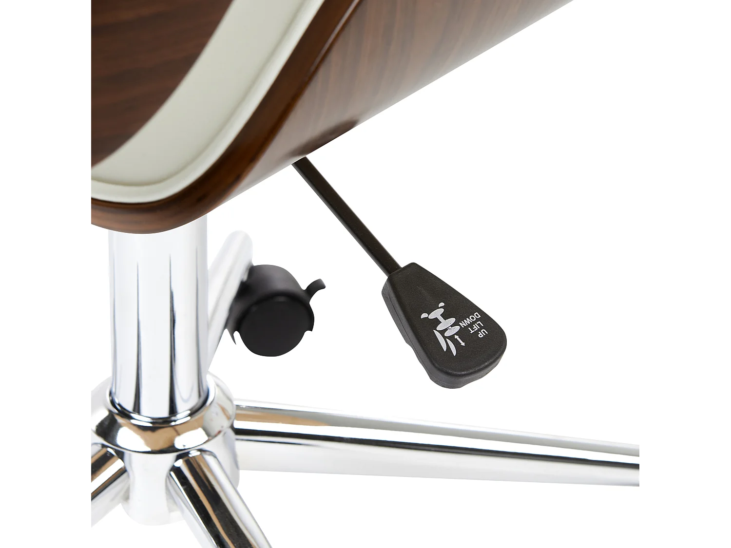 Schreibtischstuhl drehbar TOTOWA Kunstleder Weiss