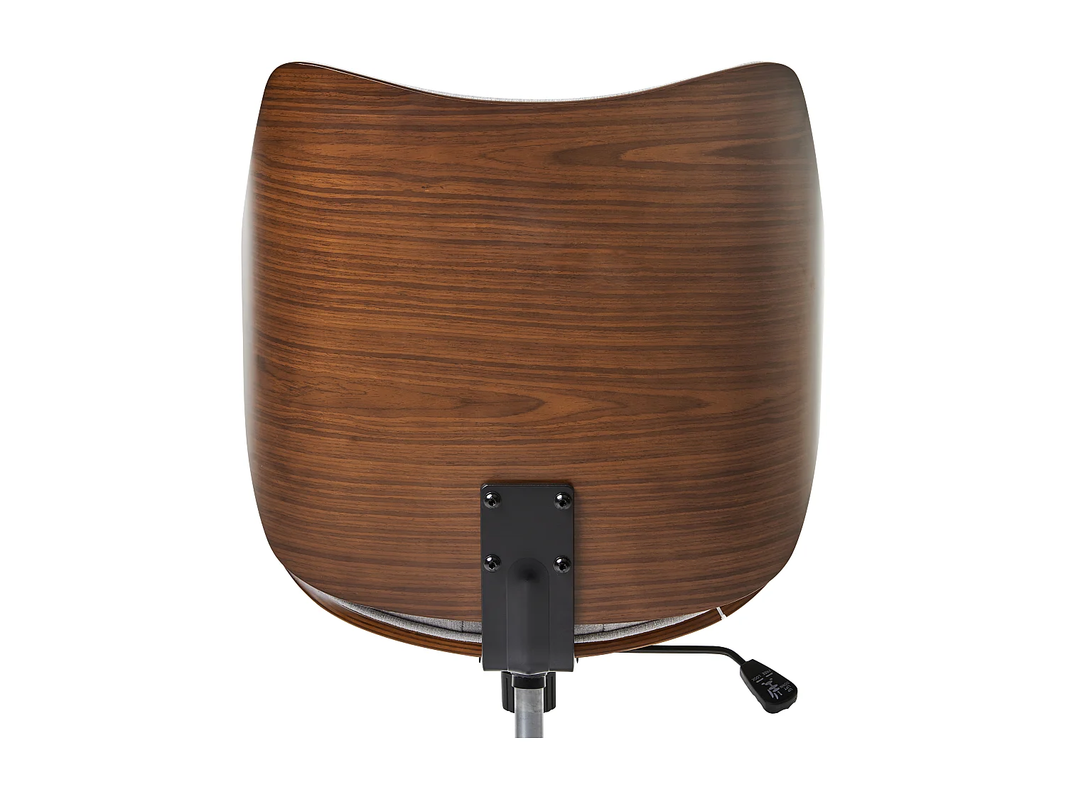 Cadeira de escritório LOMPOC Linho sintético Cinzento