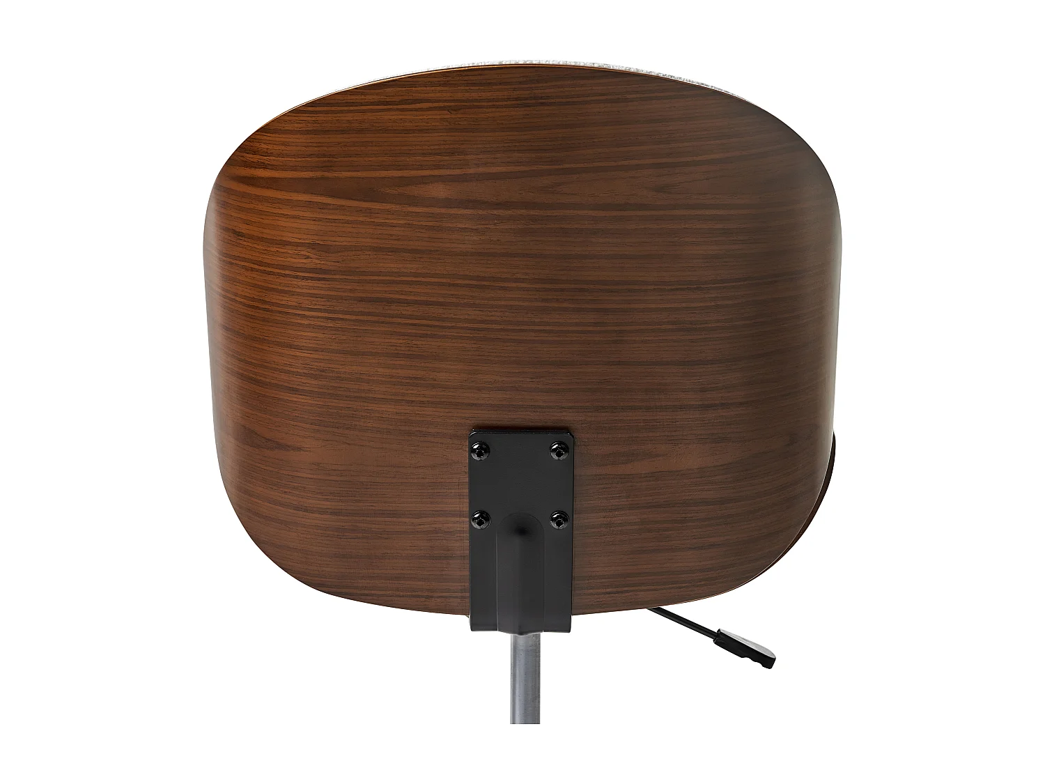 Chaise de bureau MENESHA Bouclé Blanc