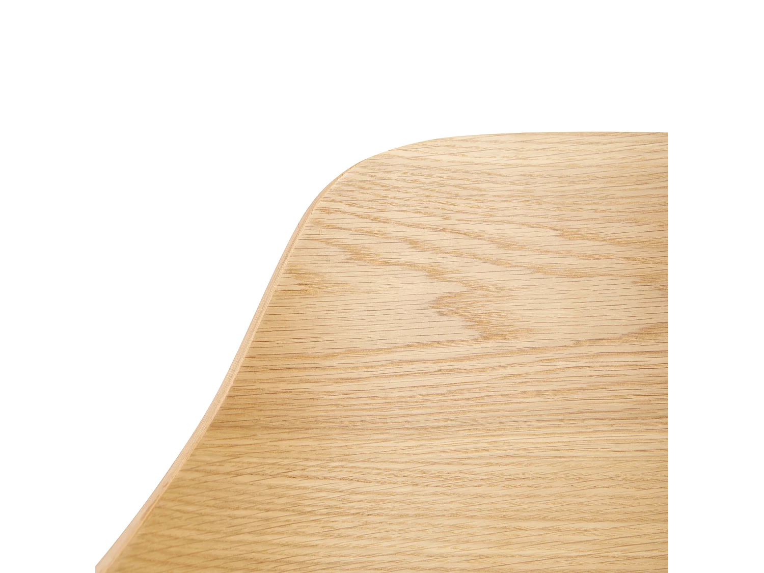 Chaise de bureau NOVATO Lin synthétique Beige clair