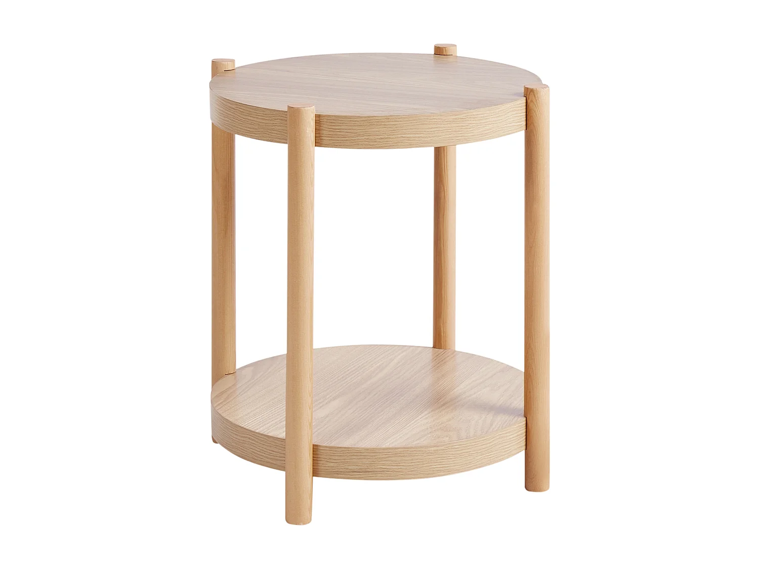 Stolik pomocniczy CONNELL Jasnobrązowy