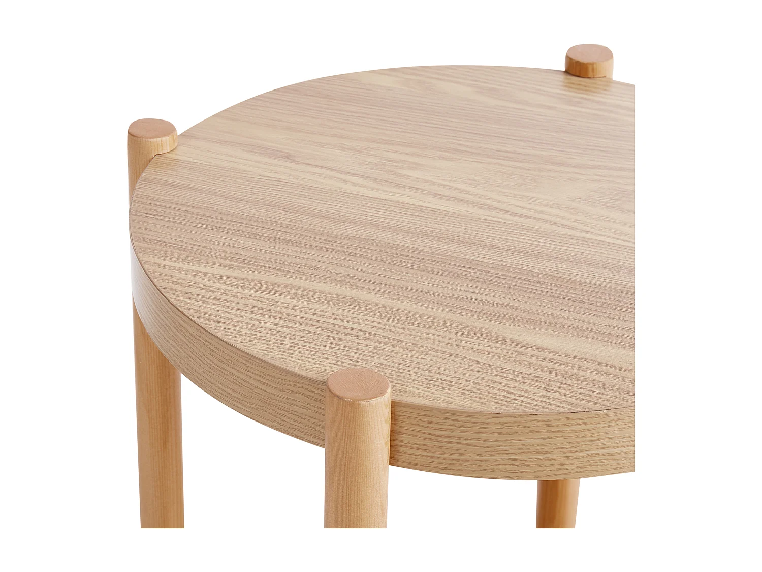 Beistelltisch CONNELL Hellbraun