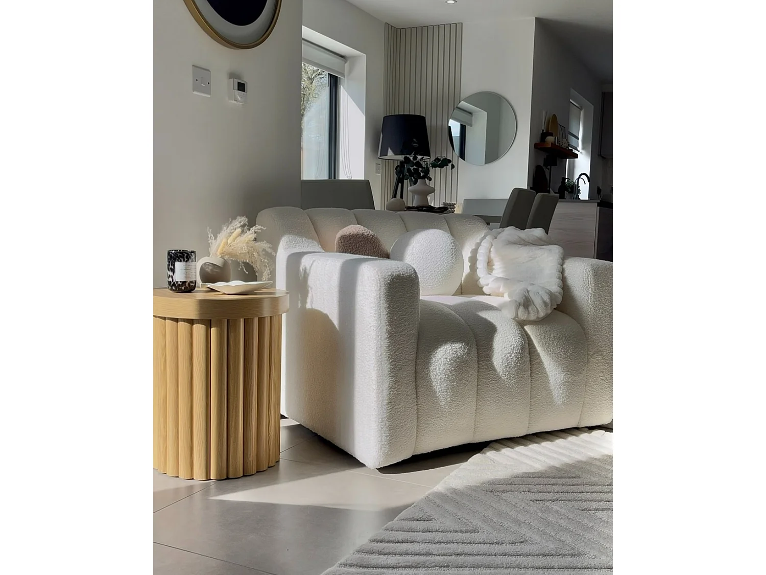 Table d'appoint GENOLA Marron clair