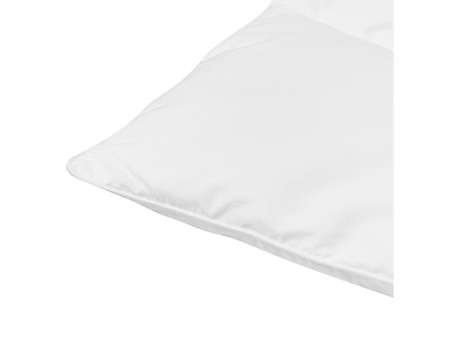 Bettdecke 220x240 cm Lyocell und Baumwolle weiß mit Polyester-Füllung Howerla