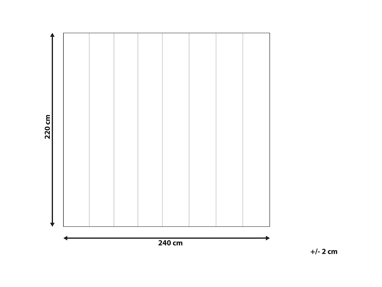 Dekbed medium warm HOWERLA Polyester 220 x 240 cm