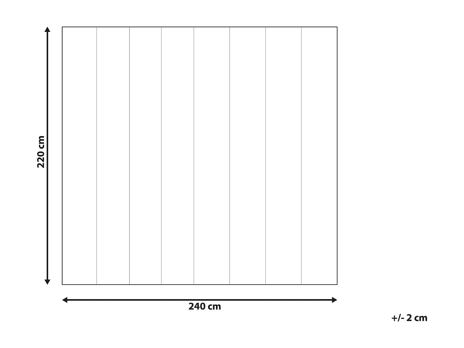 Couette moyennement chaude CHAPCHA Polyester 220 x 240 cm