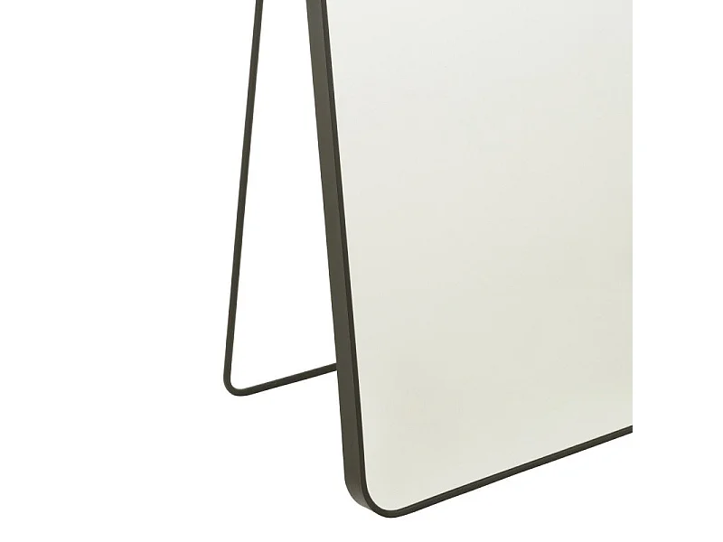 Miroir sur Pied Rectangle "Lazaro" 150cm Noir