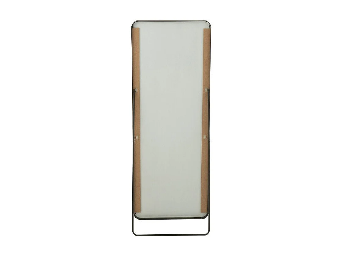 Miroir sur Pied Rectangle "Lazaro" 150cm Noir