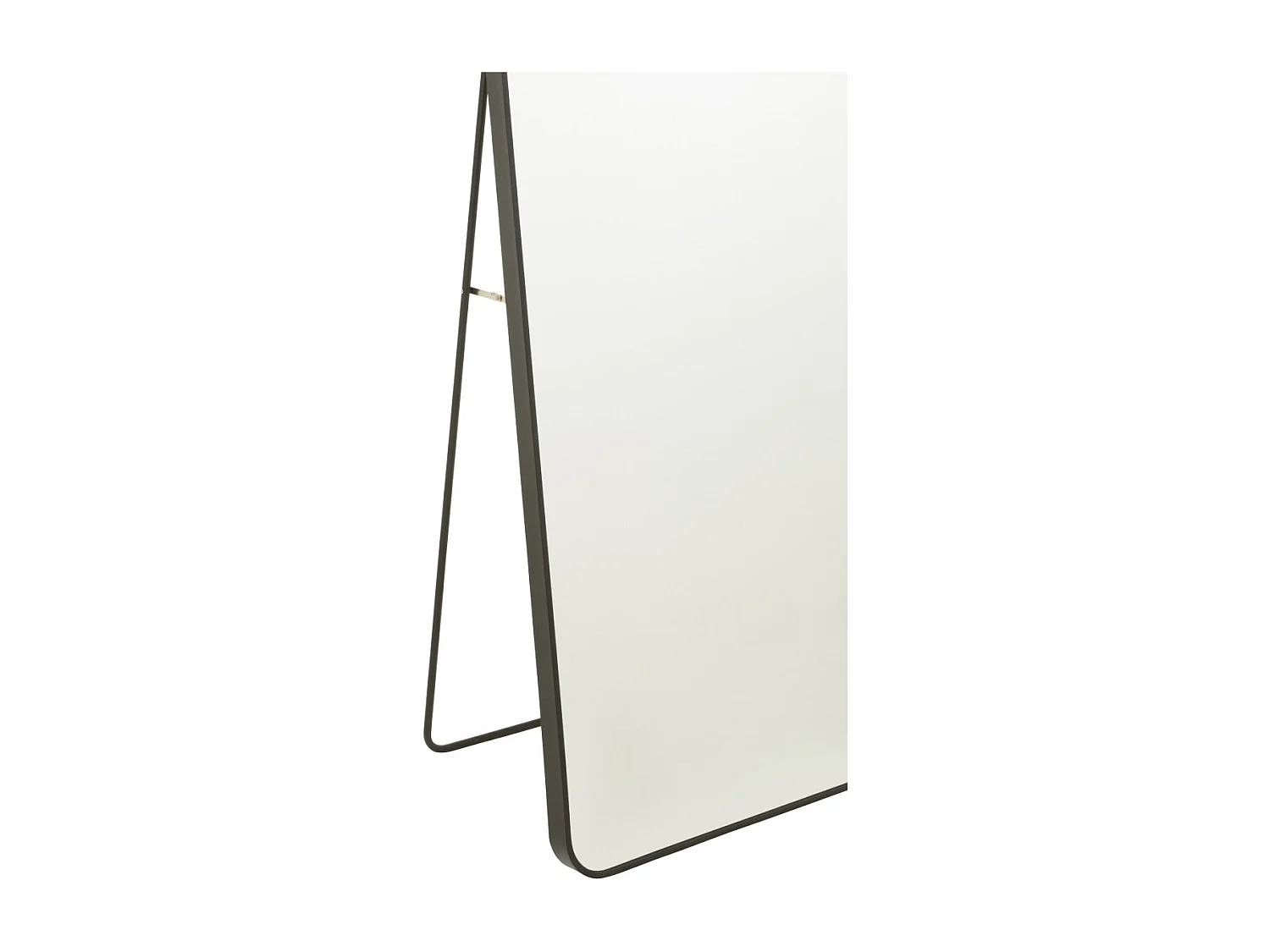 Miroir sur Pied Rectangle "Lazaro" 150cm Noir