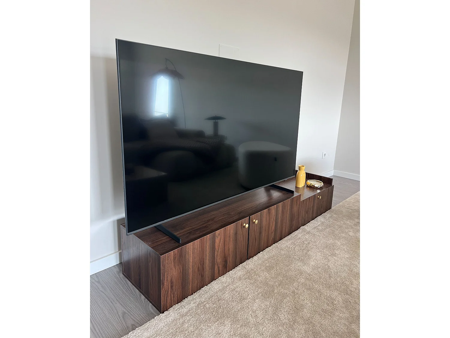 Mobile TV LISMORE Marrone scuro