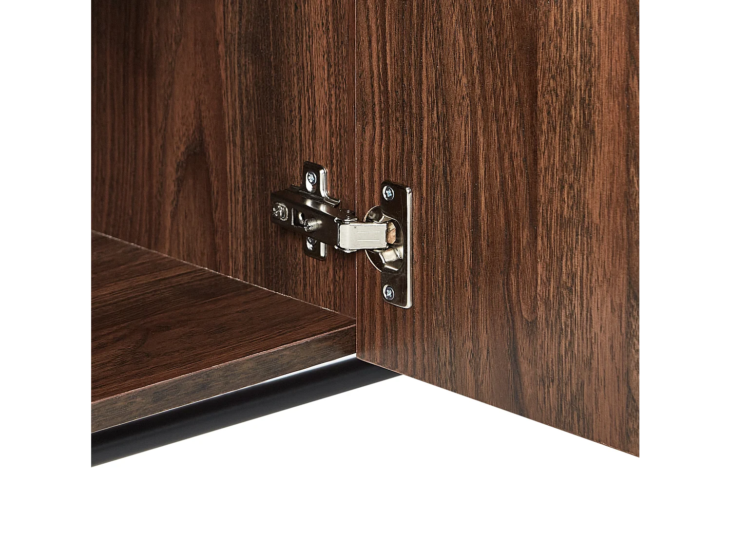 Meuble TV LISMORE Marron foncé