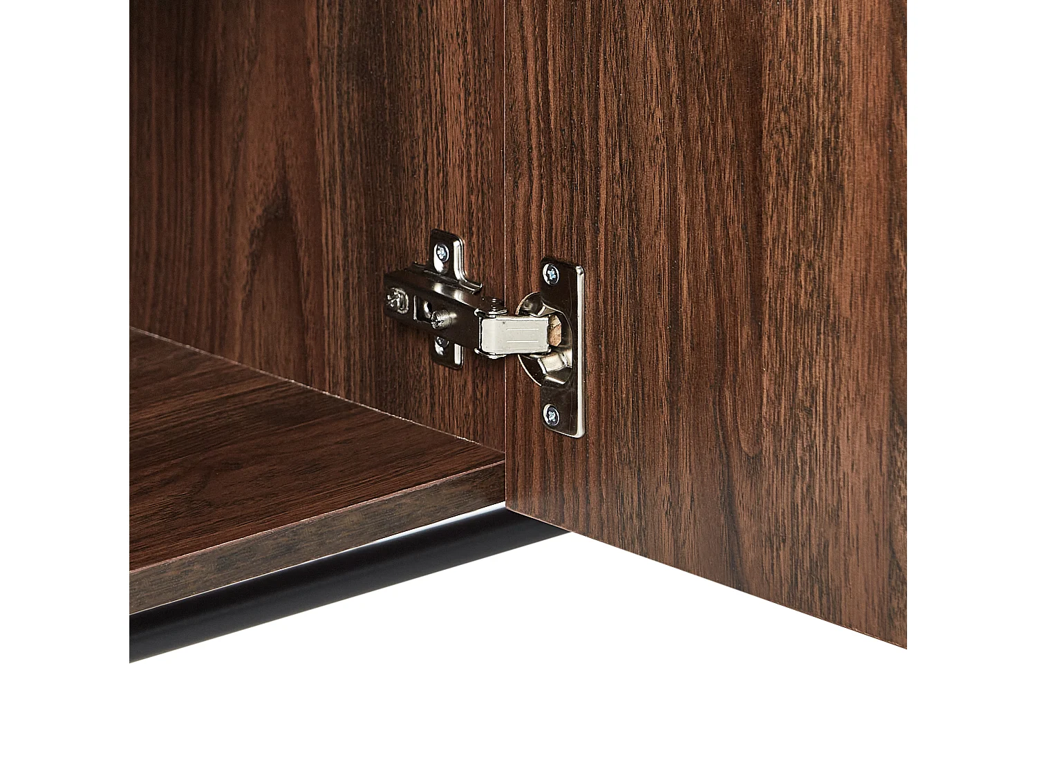 Meuble TV LISMORE Marron foncé