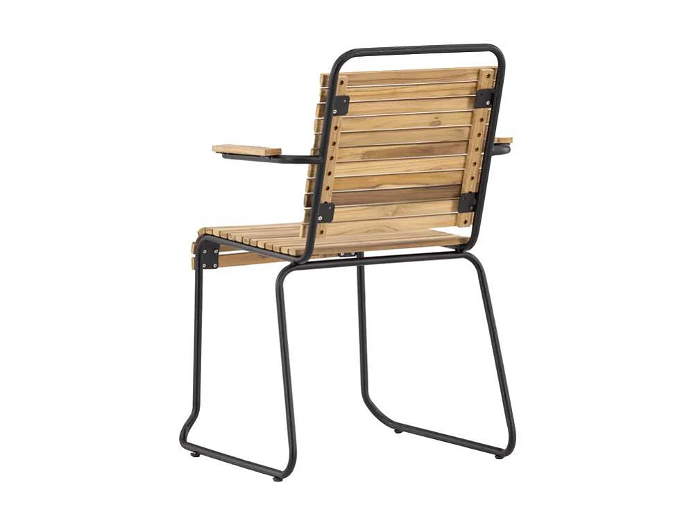 Chaise de Jardin "Barton" 82cm Noir