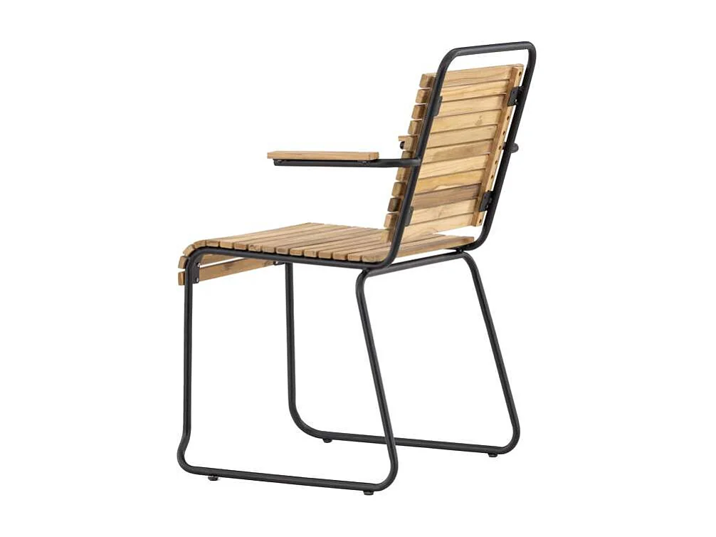 Chaise de Jardin "Barton" 82cm Noir