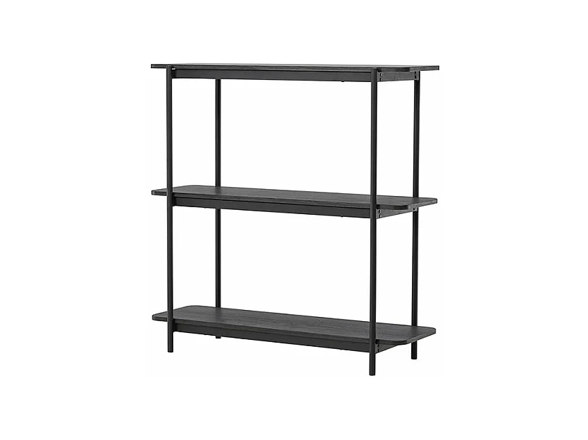 Étagère 3 Niveaux "Heim" 120cm Noir