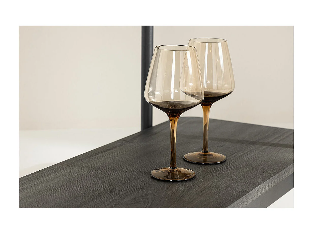 Étagère 3 Niveaux "Heim" 120cm Noir