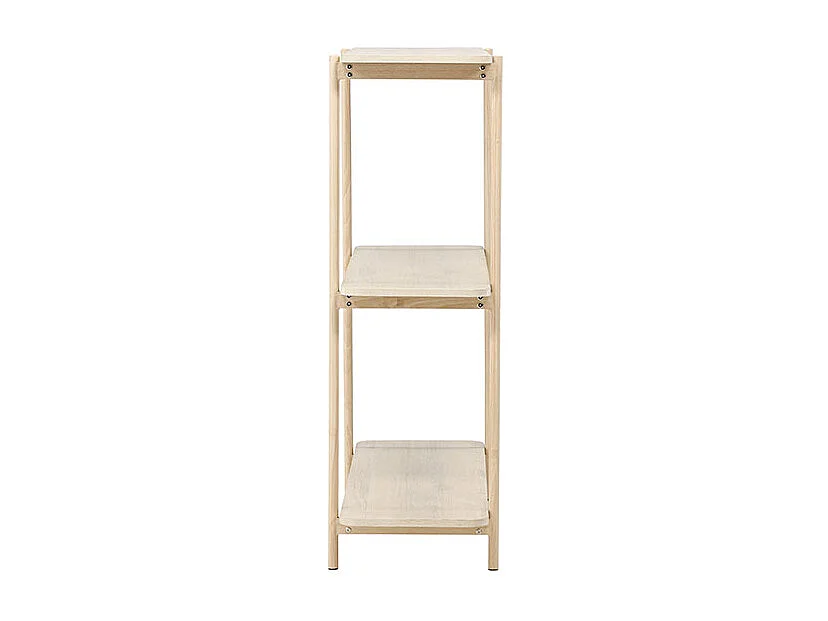 Heim bibliothèque 120 cm 3 étagères whitewash.