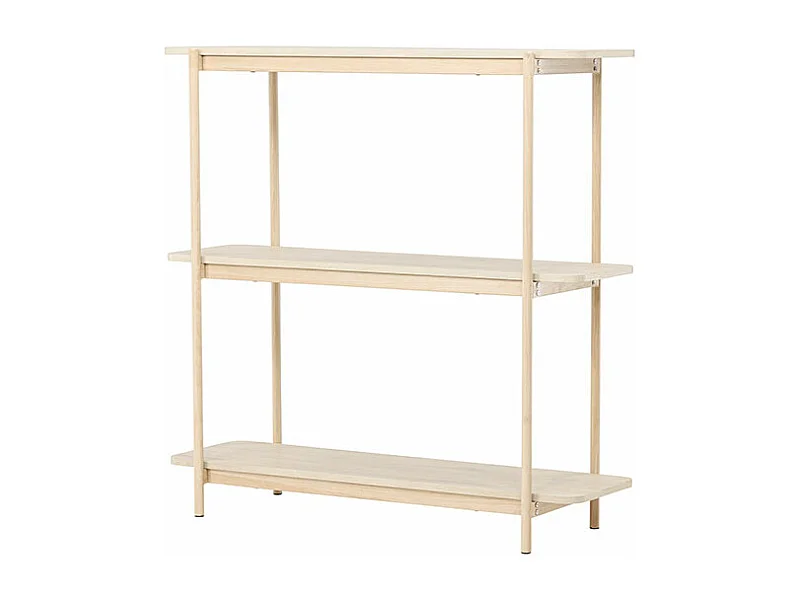 Heim wandkast 120 cm 3 planken whitewash.