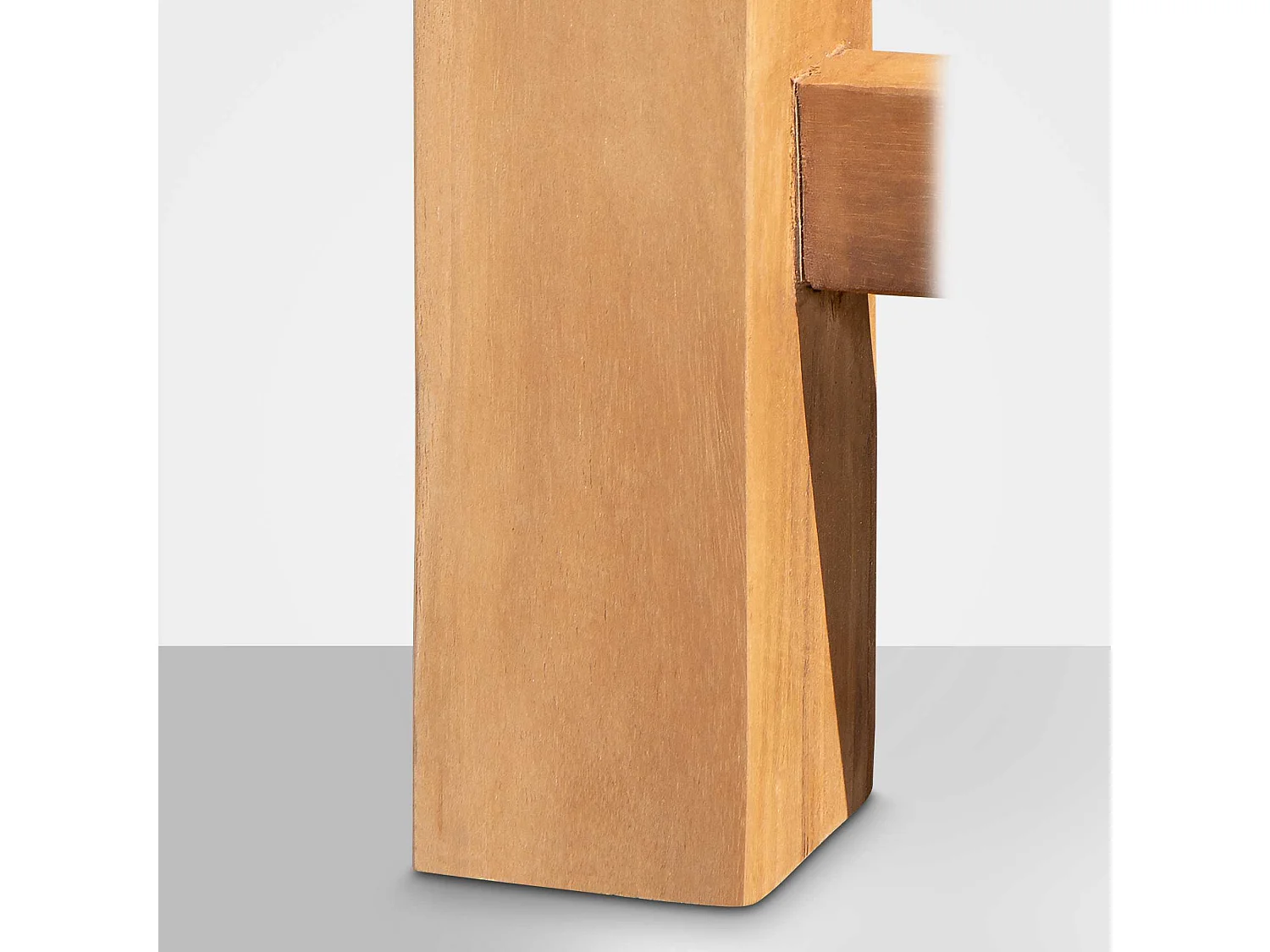 Banc de jardin - Bois - Teck - Teakbank 120 cm mit Abdeckhaube