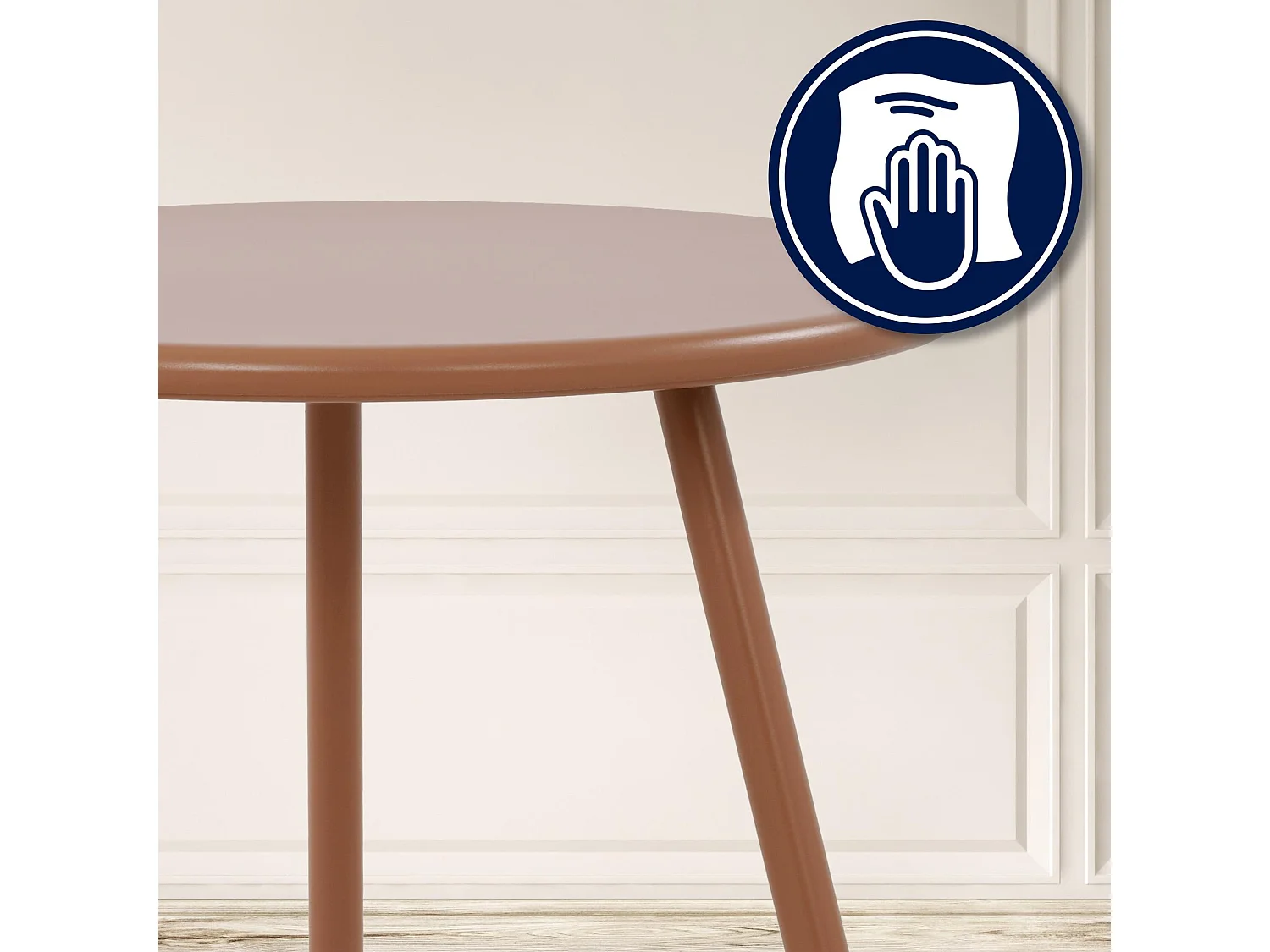 Ensemble de jardin - Table + 4 Chaises - Berena