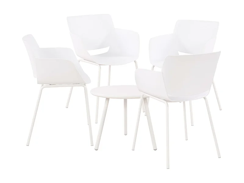 Ensemble de jardin - Table + 4 Chaises - Berena